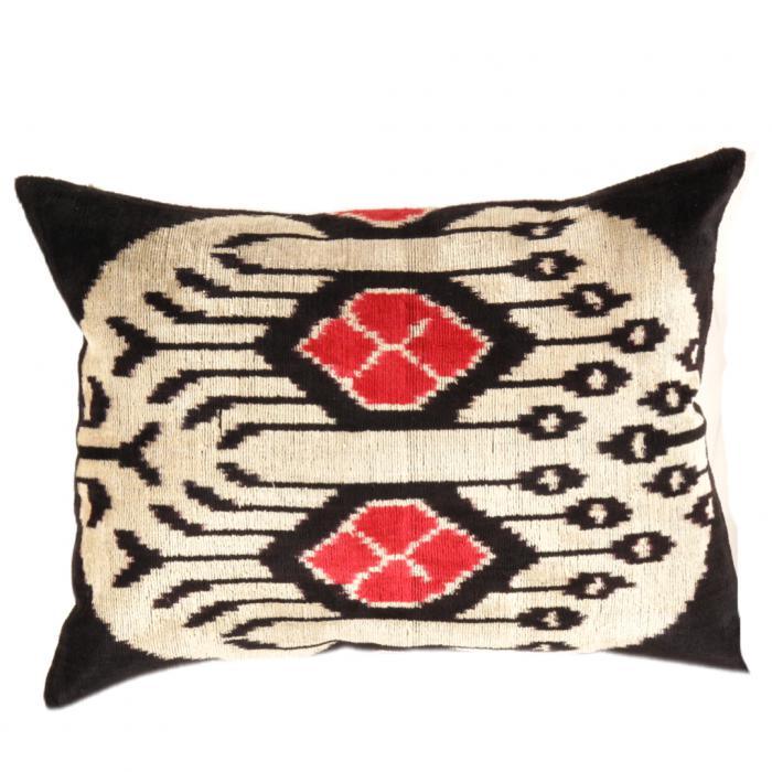 Canvello Handmade Decorative Velvet Throw Pillow - 16'' X 24''