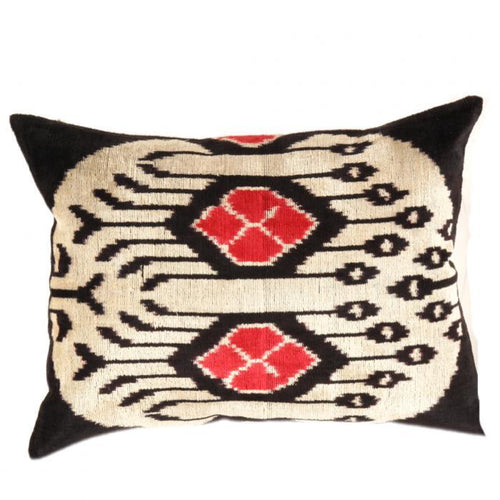 Canvello Handmade Decorative Velvet Throw Pillow - 16'' X 24''